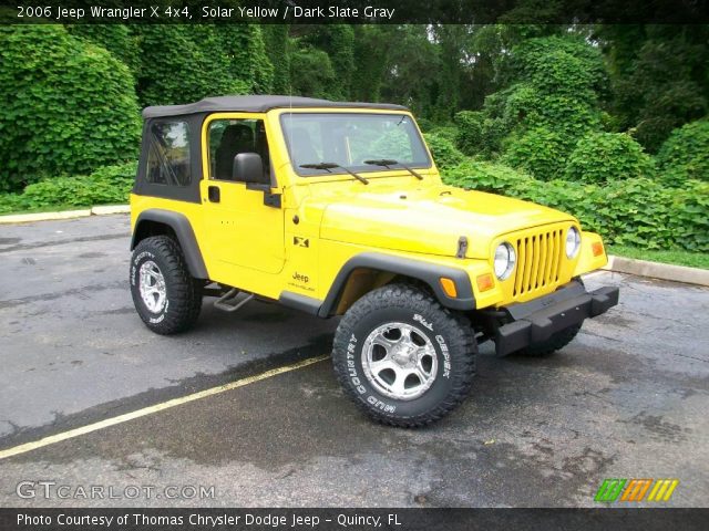 2006 Jeep Wrangler X 4x4 in Solar Yellow