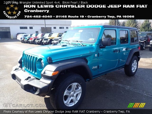 2020 Jeep Wrangler Unlimited Sport 4x4 in Bikini Pearl