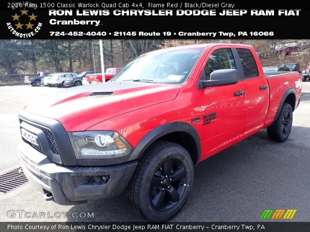 2020 Ram 1500 Classic Warlock Quad Cab 4x4 in Flame Red