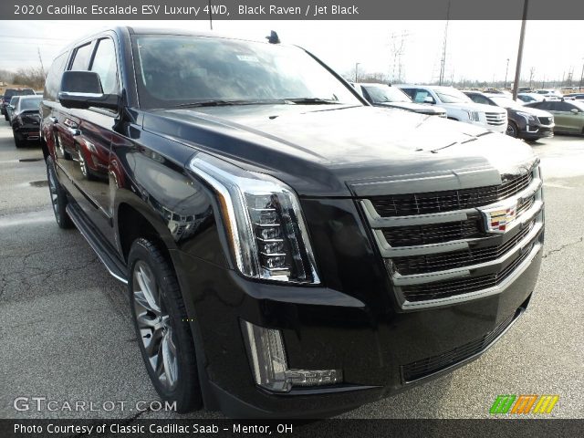 2020 Cadillac Escalade ESV Luxury 4WD in Black Raven