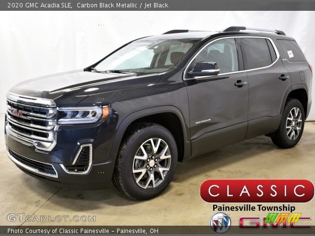 2020 GMC Acadia SLE in Carbon Black Metallic
