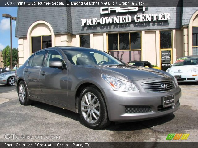 2007 Infiniti G 35 Journey Sedan in Diamond Graphite Metallic