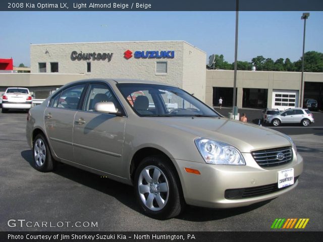 2008 Kia Optima LX in Light Almond Beige