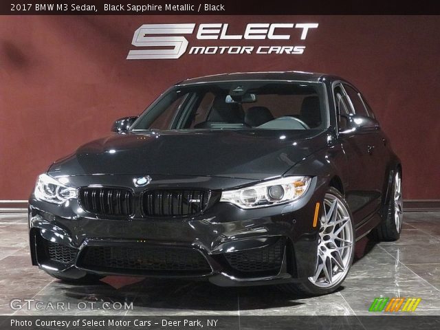 2017 BMW M3 Sedan in Black Sapphire Metallic
