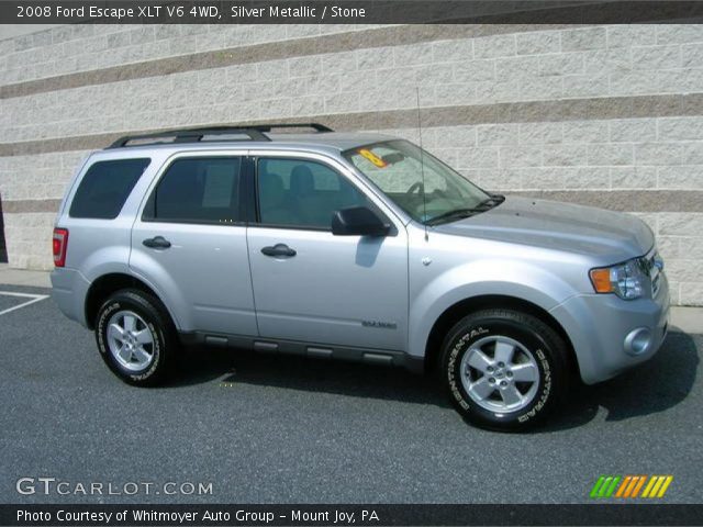 2008 Ford Escape XLT V6 4WD in Silver Metallic