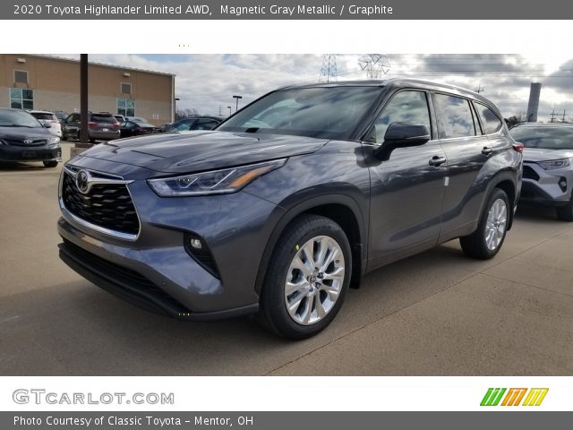 2020 Toyota Highlander Limited AWD in Magnetic Gray Metallic