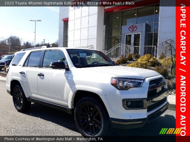 2020 Toyota 4Runner Nightshade Edition 4x4 in Blizzard White Pearl