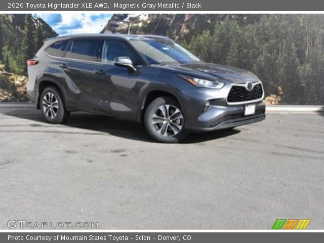 2020 Toyota Highlander XLE AWD in Magnetic Gray Metallic