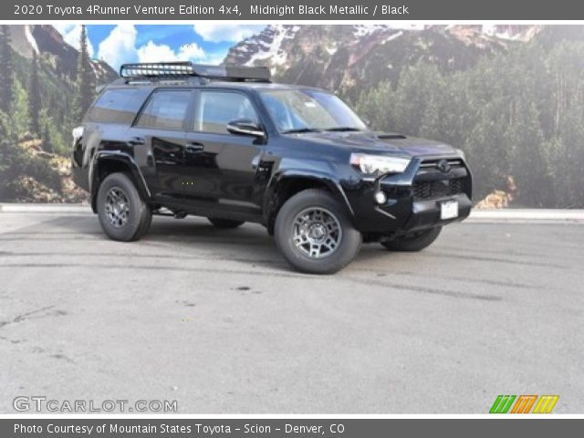 2020 Toyota 4Runner Venture Edition 4x4 in Midnight Black Metallic