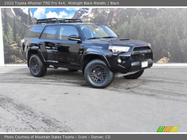 2020 Toyota 4Runner TRD Pro 4x4 in Midnight Black Metallic