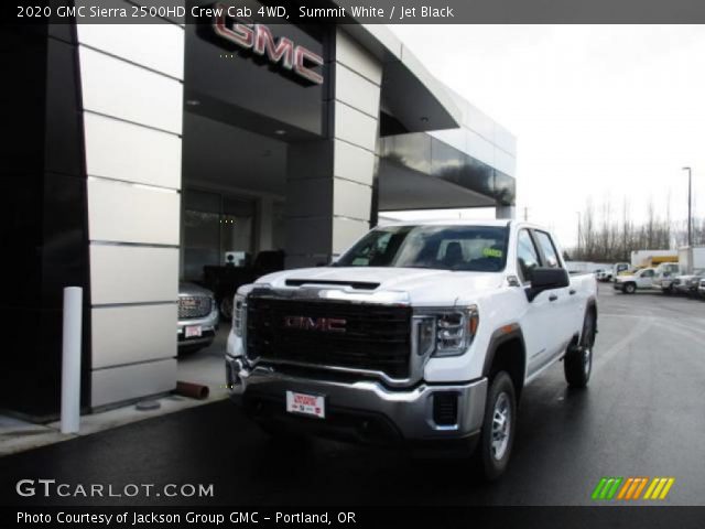 2020 GMC Sierra 2500HD Crew Cab 4WD in Summit White