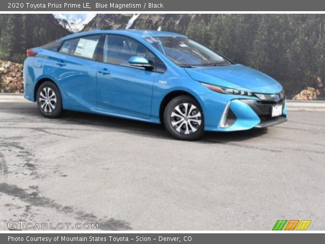 2020 Toyota Prius Prime LE in Blue Magnetism