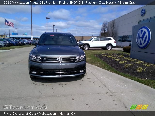 2020 Volkswagen Tiguan SEL Premium R-Line 4MOTION in Platinum Gray Metallic