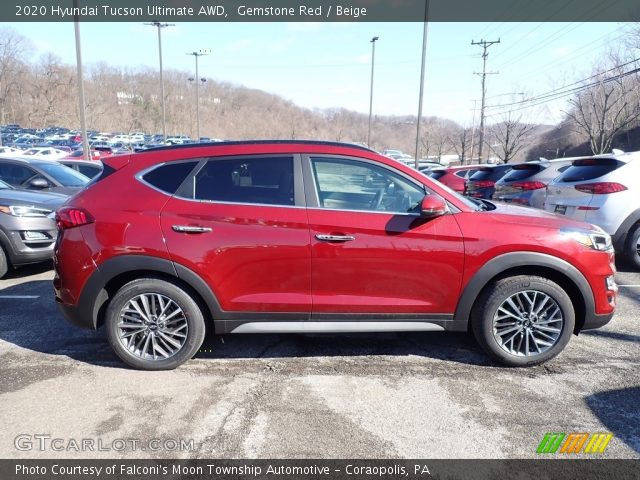 2020 Hyundai Tucson Ultimate AWD in Gemstone Red