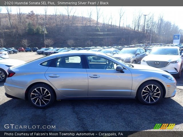 2020 Hyundai Sonata SEL Plus in Shimmering Silver Pearl