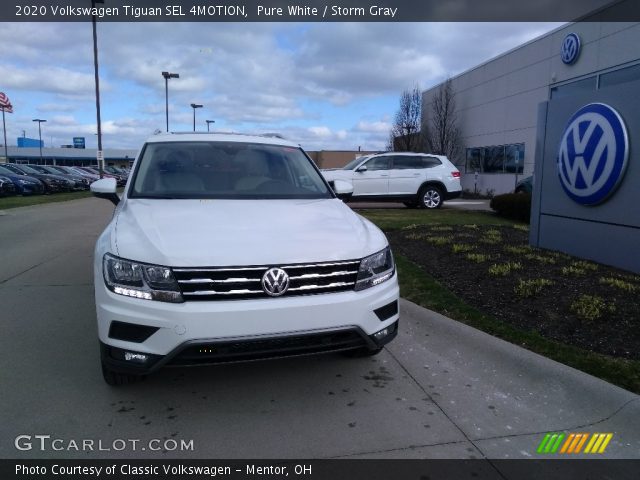 2020 Volkswagen Tiguan SEL 4MOTION in Pure White