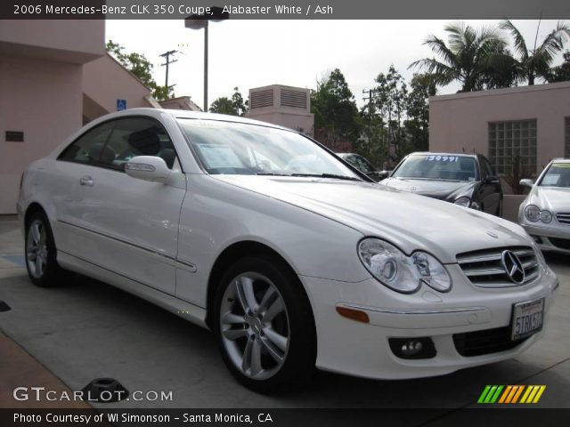 2006 Mercedes-Benz CLK 350 Coupe in Alabaster White