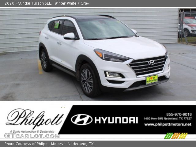 2020 Hyundai Tucson SEL in Winter White