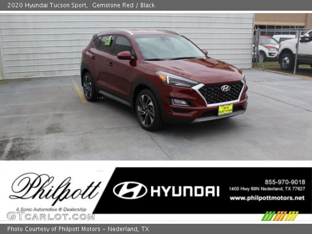 2020 Hyundai Tucson Sport in Gemstone Red