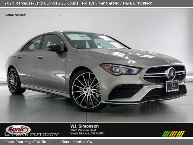 2020 Mercedes-Benz CLA AMG 35 Coupe in Mojave Silver Metallic