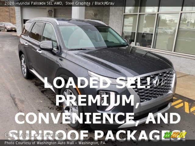 2020 Hyundai Palisade SEL AWD in Steel Graphite