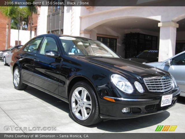 2006 Mercedes-Benz E 350 Sedan in Black