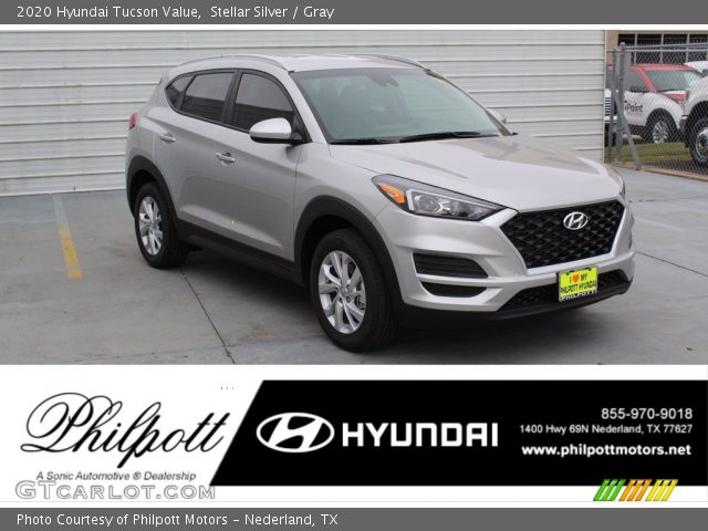 2020 Hyundai Tucson Value in Stellar Silver