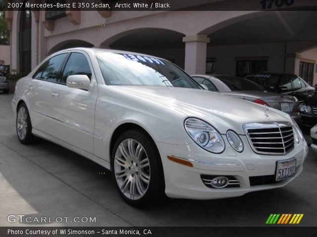2007 Mercedes-Benz E 350 Sedan in Arctic White