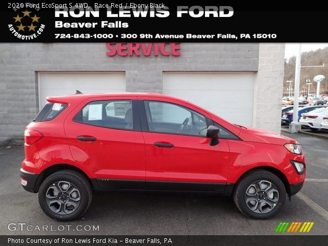 2020 Ford EcoSport S 4WD in Race Red