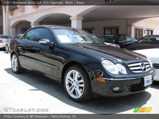 2007 Mercedes-Benz CLK 350 Cabriolet in Black