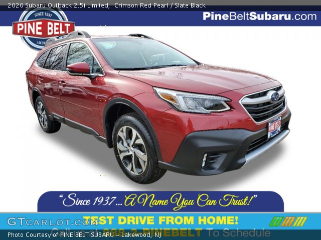 2020 Subaru Outback 2.5i Limited in Crimson Red Pearl