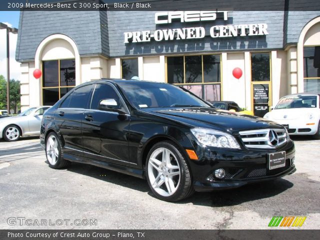 2009 Mercedes-Benz C 300 Sport in Black