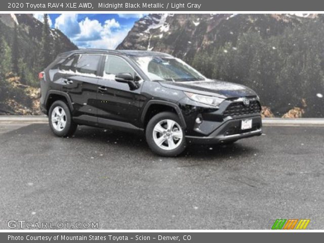 2020 Toyota RAV4 XLE AWD in Midnight Black Metallic
