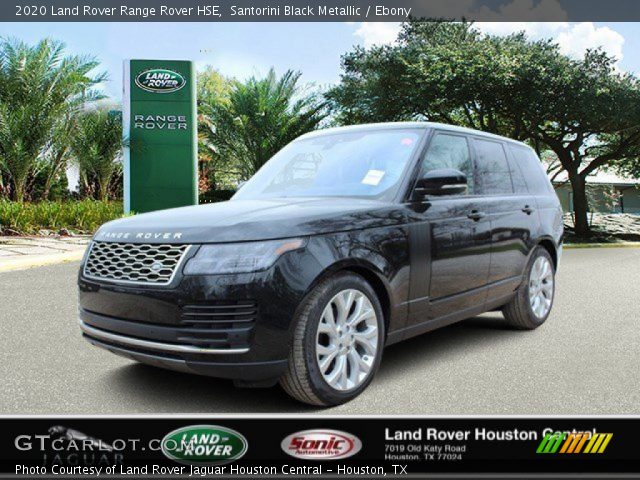 2020 Land Rover Range Rover HSE in Santorini Black Metallic