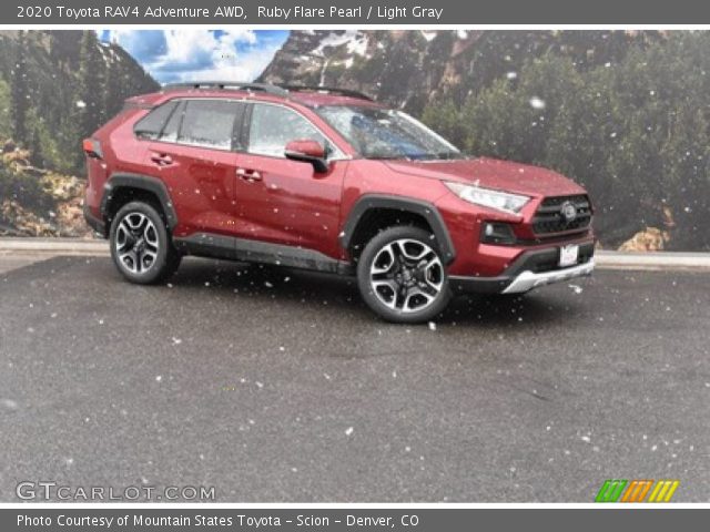 2020 Toyota RAV4 Adventure AWD in Ruby Flare Pearl