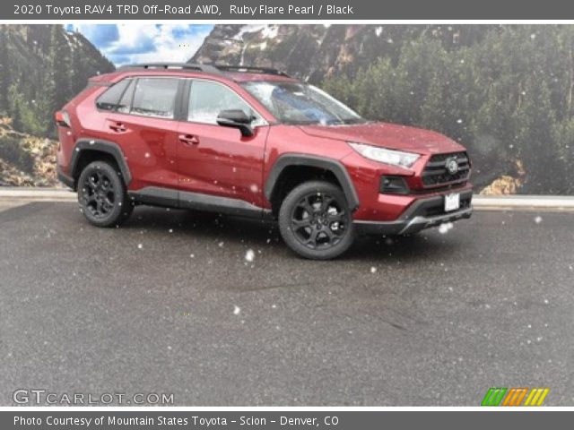 2020 Toyota RAV4 TRD Off-Road AWD in Ruby Flare Pearl