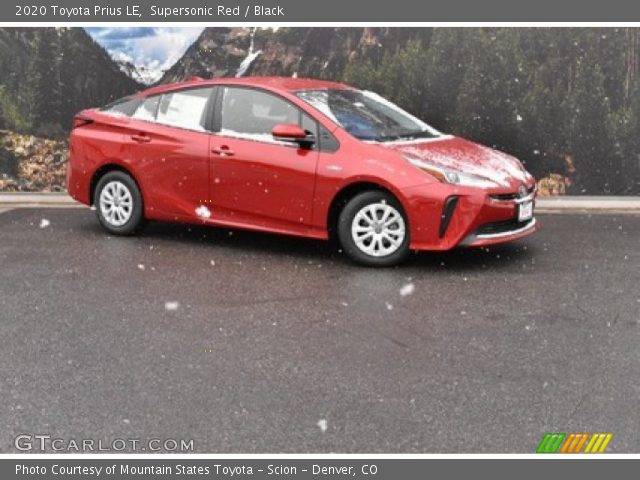 2020 Toyota Prius LE in Supersonic Red