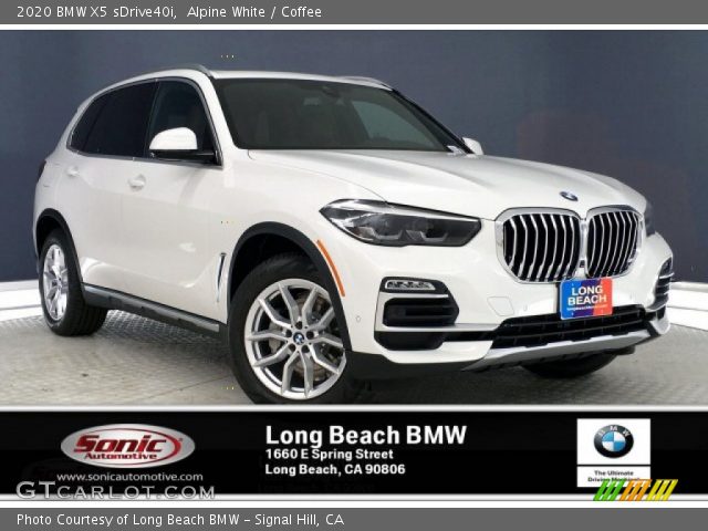 2020 BMW X5 sDrive40i in Alpine White