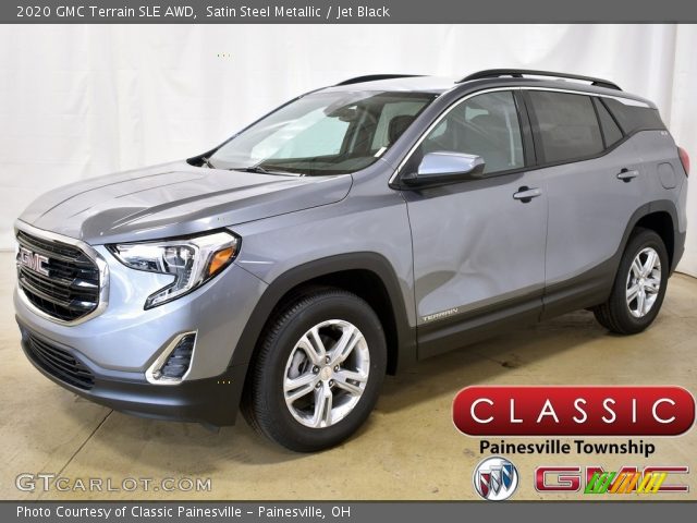 2020 GMC Terrain SLE AWD in Satin Steel Metallic