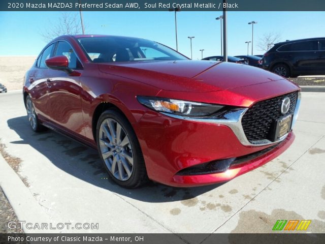 2020 Mazda MAZDA3 Preferred Sedan AWD in Soul Red Crystal Metallic