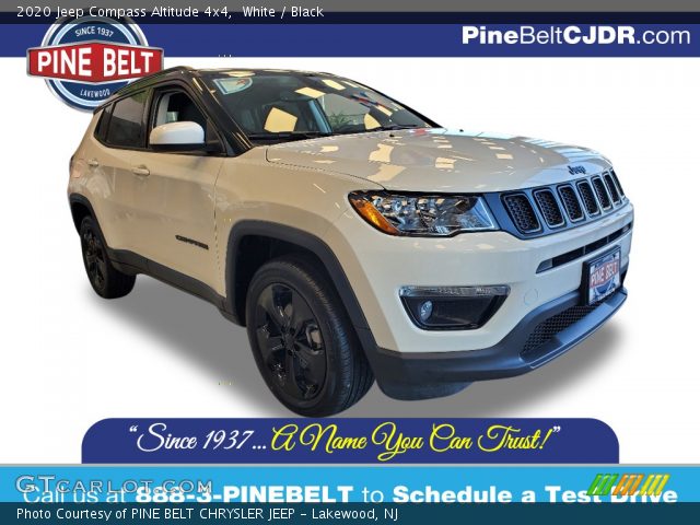 2020 Jeep Compass Altitude 4x4 in White