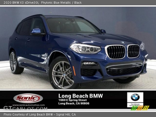 2020 BMW X3 sDrive30i in Phytonic Blue Metallic