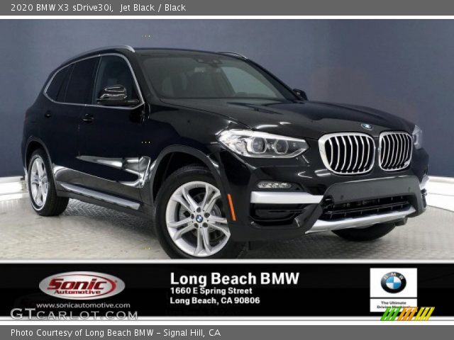 2020 BMW X3 sDrive30i in Jet Black