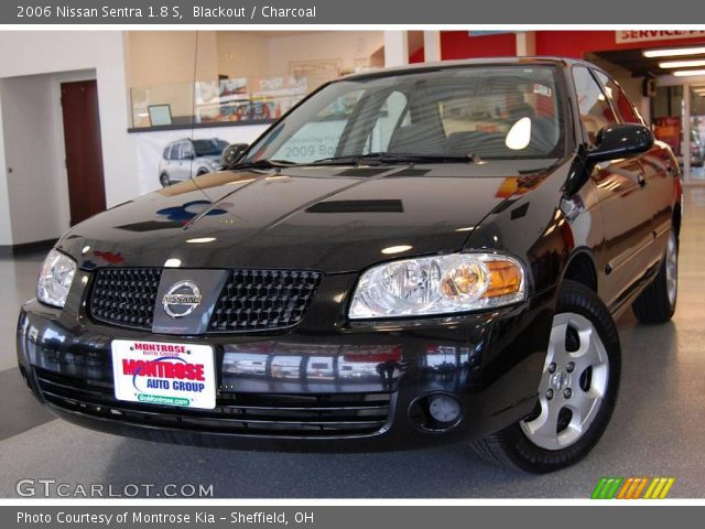 2006 Nissan Sentra 1.8 S in Blackout