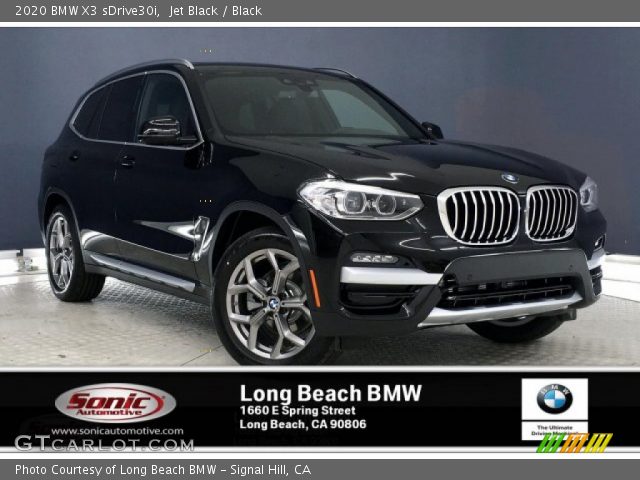 2020 BMW X3 sDrive30i in Jet Black