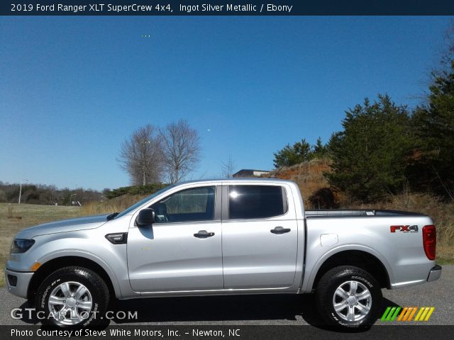 2019 Ford Ranger XLT SuperCrew 4x4 in Ingot Silver Metallic