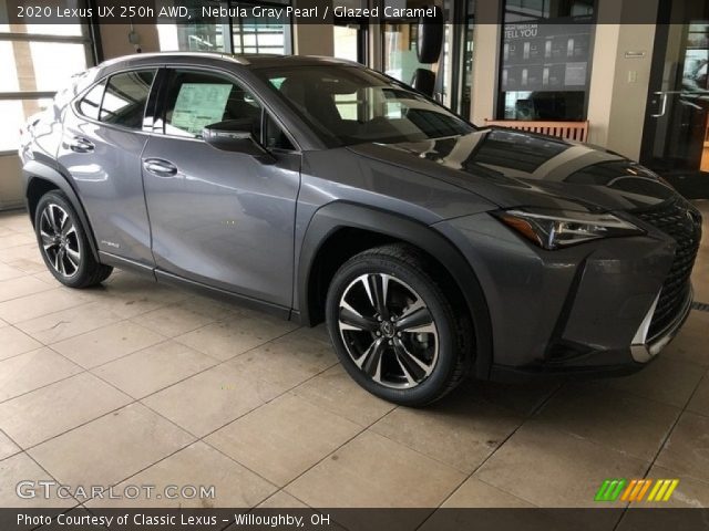 2020 Lexus UX 250h AWD in Nebula Gray Pearl