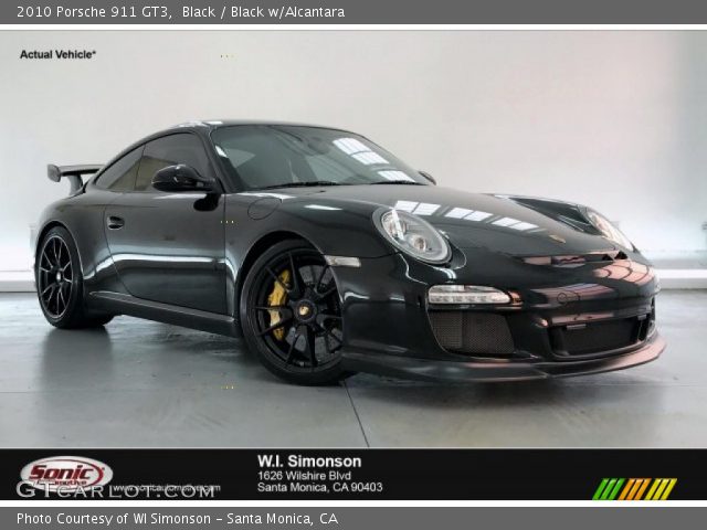 2010 Porsche 911 GT3 in Black
