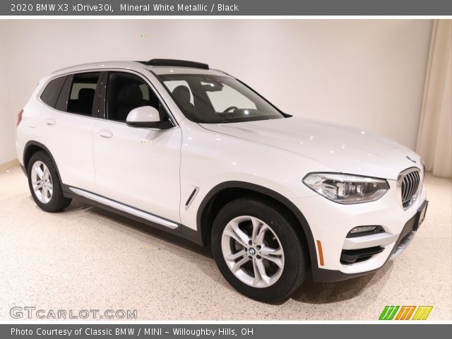 2020 BMW X3 xDrive30i in Mineral White Metallic