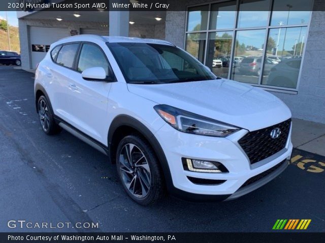 2020 Hyundai Tucson Sport AWD in Winter White